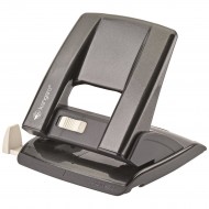Perforator Kangaro Aion-30 din metal, 30 coli, gri metalizat