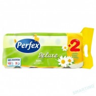 Hartie Igienica PERFEX Deluxe , 3 Straturi, 10 Role/Bax