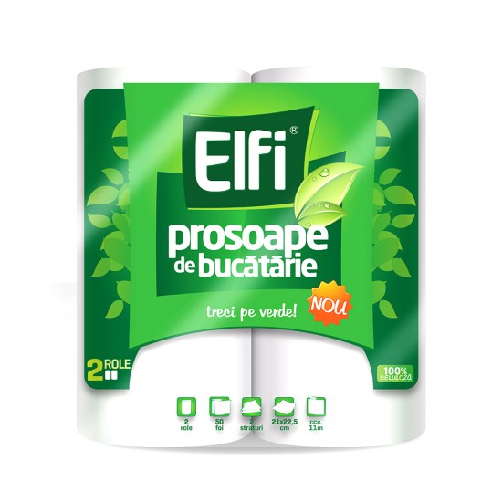 Prosop de bucatarie Elfi 50foi 2straturi 2role