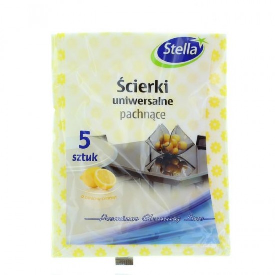 Lavete universale parfumate Stella, 5 buc/set