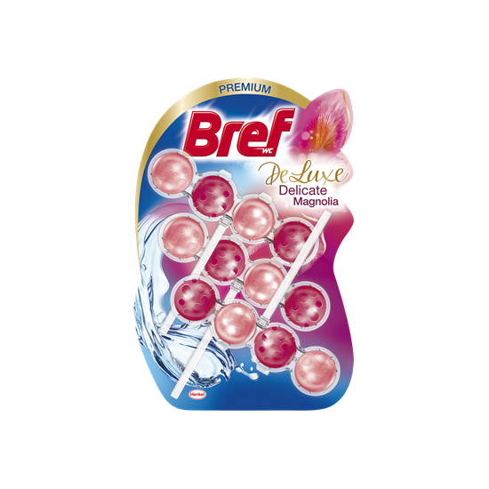 Bref Deluxe Odorizant Toaleta  3x50 g