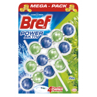 Bref Odorizant toaleta Power Aktiv Lemon 3x50 g