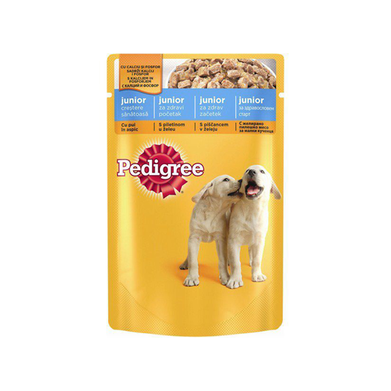 Pedigree Hrana Umeda Caini Junior Pui-Orez 100 g