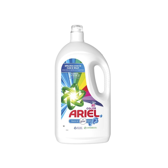 Detergent Rufe Lichid ARIEL Touch of Lenor Color  4 L