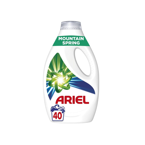 Detergent Rufe Lichid ARIEL Mountain Spring 2 L