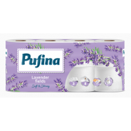Hartie Igienica in 3 Straturi PUFINA 8 Role