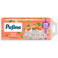 Hartie Igienica in 3 Straturi PUFINA 20 Role