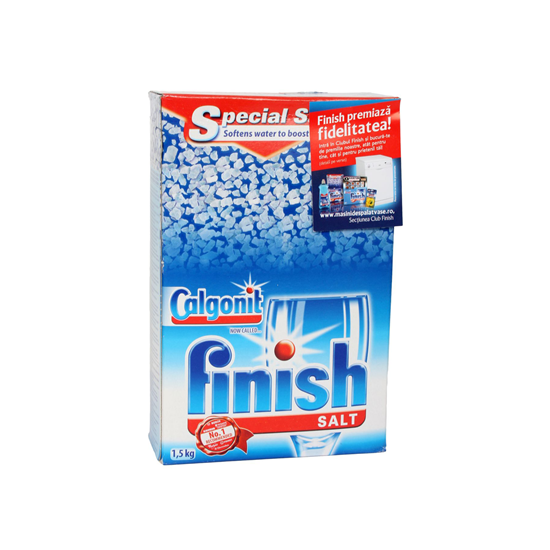 Sare pentru masina de spalat vase Finish, 1.5 KG