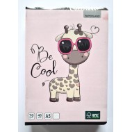 Caiet A5 48 file dictando Paperland, 70g/mp 10 buc/set