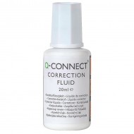 Fluid corector Q-CONNECT, 20 ml, cu pensula