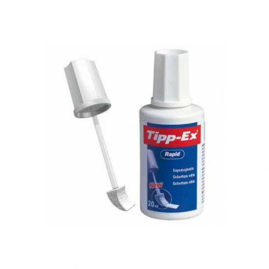 Fluid corector Tipp-Ex Rapid, 20 ml, cu buretel
