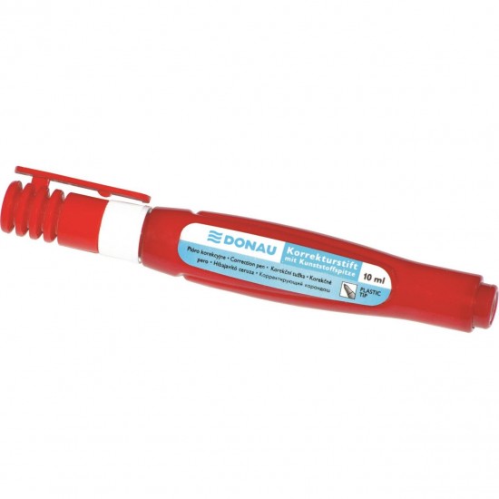 Corector cu varf plastic DONAU, 10 ml