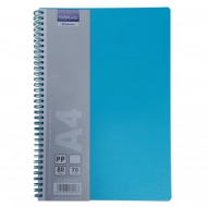 Caiet Paperland spiralat A4, 80 file, dictando