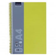 Caiet Paperland spiralat A4, 80 file, dictando