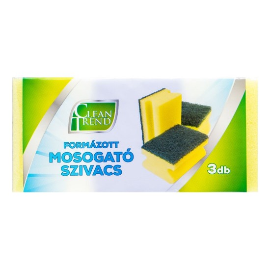 Burete de spălat vase Clean Trend 3 buc
