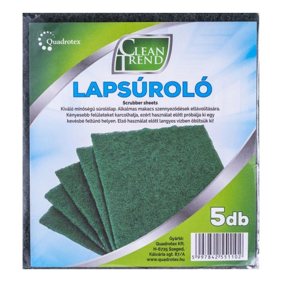 Laveta abraziva(scrubber)Clean Trend 5 buc