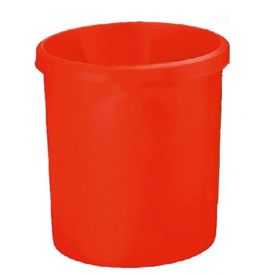 Cos de birou pentru hartii, 18 litri, HAN Grip - rosu