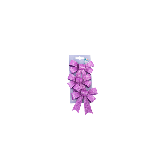 SET 3 FUNDE GLITERATE 10x13CM