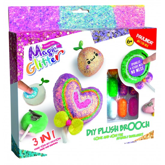 Set creatie sclipici magic - brosa Paulinda