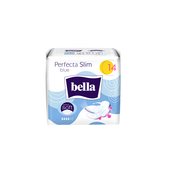 BELLA Perfecta Slim Absorbante 14 bucati Extra Soft Blue