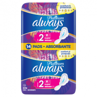 Absorbante Always Platinum Super Duo 14 bucati