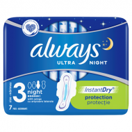 Absorbante Always Ultra Night 7 bucati