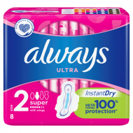 Absorbante Always Ultra Super Plus 8 bucati