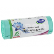 Saci menajeri fresh cu snur Stella 35 litri 15 bucati