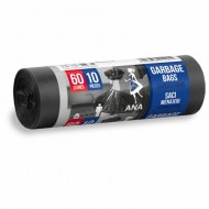 Saci menajeri Anna ultrarezistenti 60 litri 10 bucati