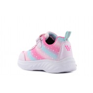 Pantofi pentru copii Wink roz cu led intermitent