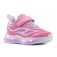 Pantofi pentru copii bleumarin Wink cu led intermitent