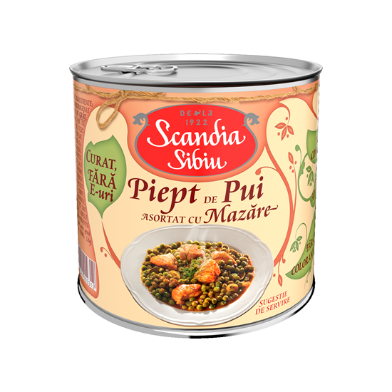 Mazare cu Piept de Pui Scandia Sibiu 400 g