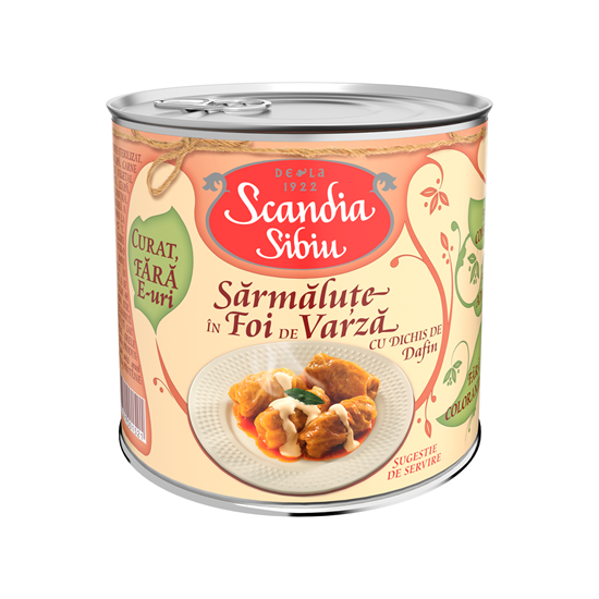 Sarmalute cu Carne de Porc Scandia Sibiu 400 g