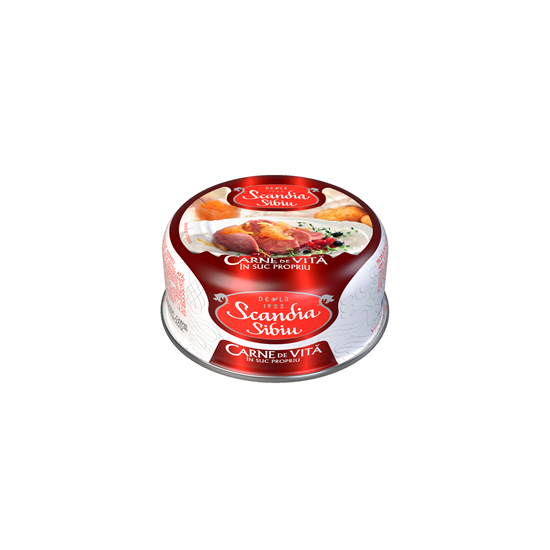 Carne Vita in Suc Propriu Scandia Sibiu 300 g