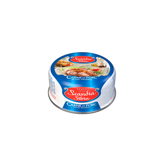 Carne Porc in Suc Propriu Scandia Sibiu 300 g