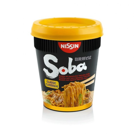 Taitei cu sos clasic soba Nissin pahar 90g
