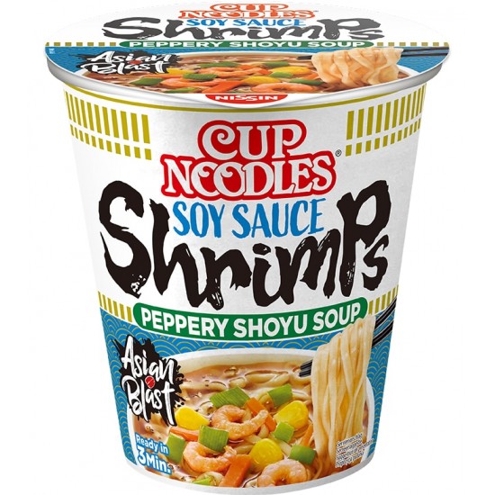 Supa Instant Noodles Creveti Nissin pahar 63G