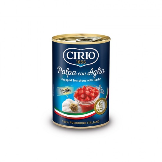 Pulpa de rosii cu usturoi Cirio 400g
