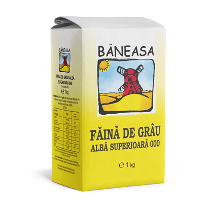 Faina alba 000 BANEASA 1 Kg