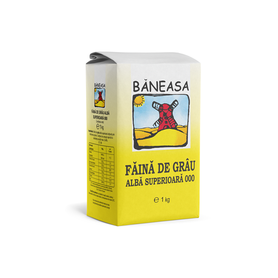 Faina alba 000 BANEASA 1 Kg