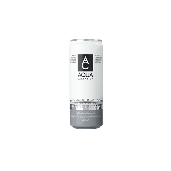 Apa Minerala Carbogazoasa Doza AQUA CARPATICA 12 x 0,33 L