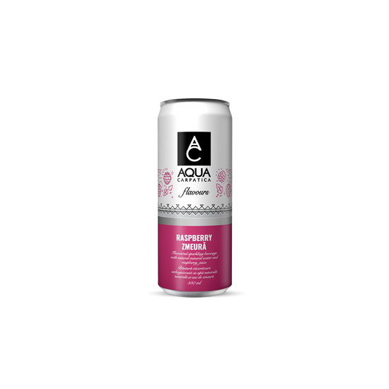 Apa Minerala AQUA CARPATICA Zmeura Doza 4 x 0,33 L
