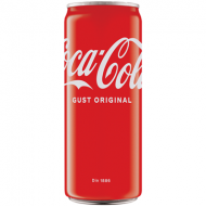 Bautura Carbogazoasa Doza COCA-COLA GUST ORIGINAL 12 x 0,33 L