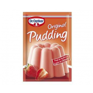 Praf de Budinca cu Gust de Capsuni Dr. Oetker 5 x 40 g