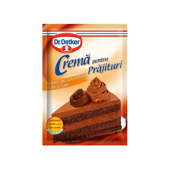 Mix Crema cu Gust de Ciocolata & Trufe & Rom Dr. Oetker 3 x 57 g