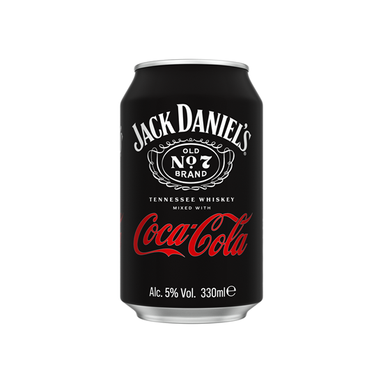 Whiskey & Coca-Cola JACK DANIEL'S  5% doza 0,33 L