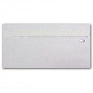 Plic DL (110*220 mm) alb, siliconic cu fereastra dreapta 80g/mp, 1000buc