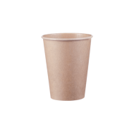 Pahare carton Kraft 8oz, 250 ml, 100 buc/set