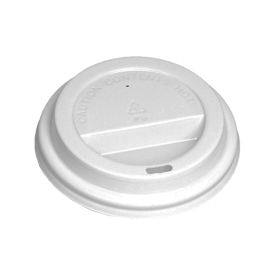 Capace din plastic, pentru pahare de carton, 8oz, 250 ml, 100 buc/set