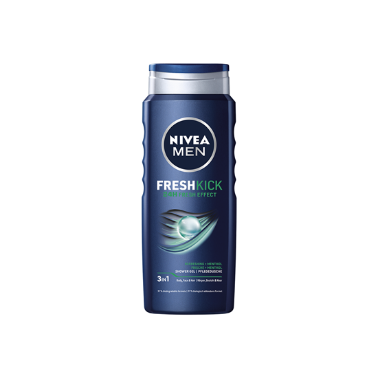 Gel Dus NIVEA Men Fresh Kick  500 ml
